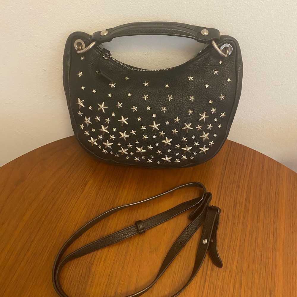 Jimmy Choo Studded Small Crossbody Bag